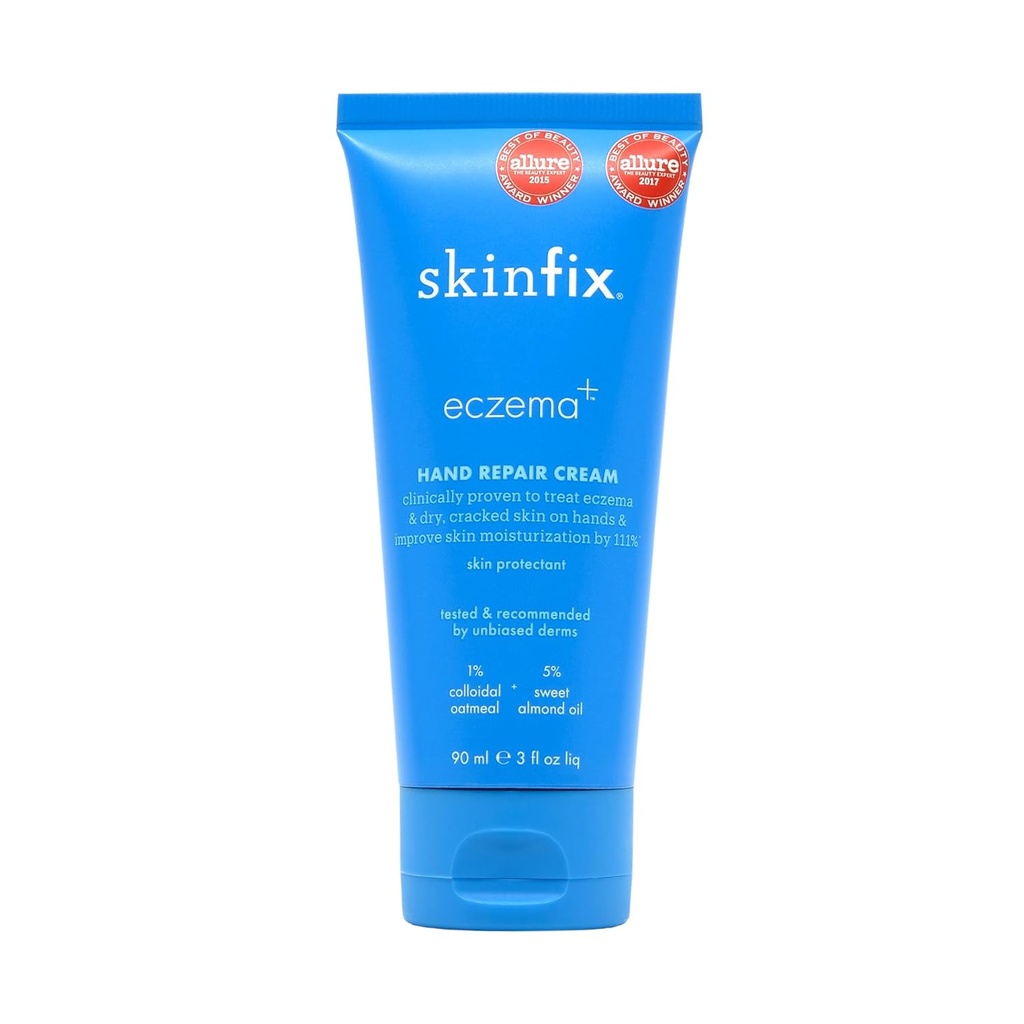 Skinfix Eczema+ Hydrating hånd Repair Cream: For å adressere Eczema & Tørr, brakket, sensitive hud, 3 FL Oz