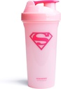 Smartshake Lite Justice League Protein Shaker Flaske 800ml – DC Comics Vannflaske, Leakproof BPA Gratis Gym Shaker og Protein pulver (Supergirl)