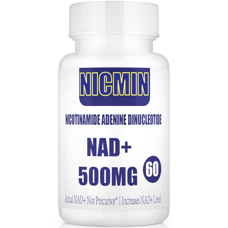 Liposomal NAD+ Tillegg 800mg med TMG 300mg, Max absorpsjon faktisk NAD + Supplement (ikke en forutsetning for celle energi, sunn aldring og muskel reparasjon 60 kapsler