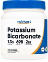 Nutricost Kalium Bikarbonat pulver 2 LB - Glutenfri, ikke-GMO