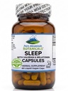 Naturlig søvn med organisk Valerisk, Kamille, Passion Blomster, Skullcap, Melatonin, Hops og mer - 60 Vegan Capsules