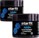 STARFIT - Nikotinamid D-Riboside (2 Pack), Booster NAD+, Energi og fokus Supplement, Anti-Aging Cellular Support, Totalt 180 Kapsler