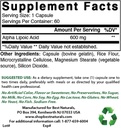 Beste Naturals Alpha Lipoic Acid 600 mg & Selenium 200 mg