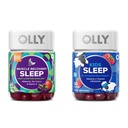 OLLY Muskelgjenvinning søvn gummer med Tart Cherry, 40 greve og barn sove gummy med Melatonin, Kamille, 50 greve