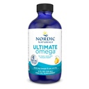Nordic Naturals Ultimate Omega Liquid, Lemon Flavor - 4 oz - 2840 mg Omega-3 - High-Potency Fish Oil Supplement med EPA & DHA - Fremmer hjerne- og hjertehelse - Non-GMO - 24 Services