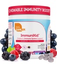Zahler Kids immun støtte Supplement med eldrebær, sink og vitamin C D3 A - Grape Flavored Chewable Tabletter - Kosher for barn alder 4 og opp, 60 greve