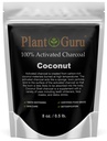 Aktivert Charcoal Powder 8 oz. Kokos - Mat Grade Kosher Non-GMO - Tannbleking, Facial Mask og Soap Making. Fremmer naturlig avgiftning og hjelper Digestion