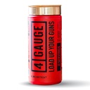 4 Gaugeeksplosiv pretrening uten Jitters | 30 serveringer | Nitric Oxid Booster | L-Citrullline, L-karnitin, kreatin | Ingen kunstige ingredienser (Fruit Blast)