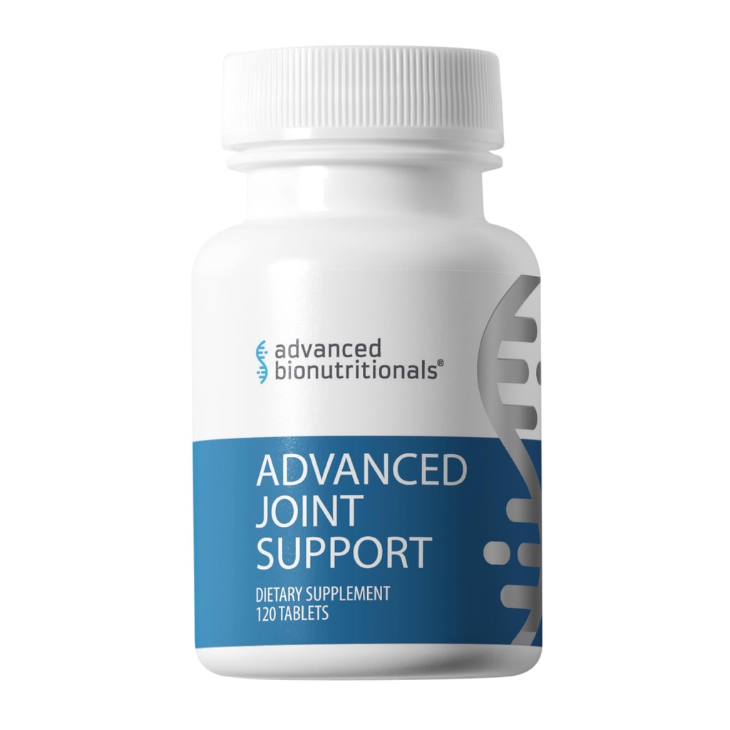 Avanserte bionæringsmidler Advanced Joint Support Supplement, Relieve Joint Discomfort, Kalsium, Glukosamin, 5-Loxin, Produsert i USA, 120 tabletter