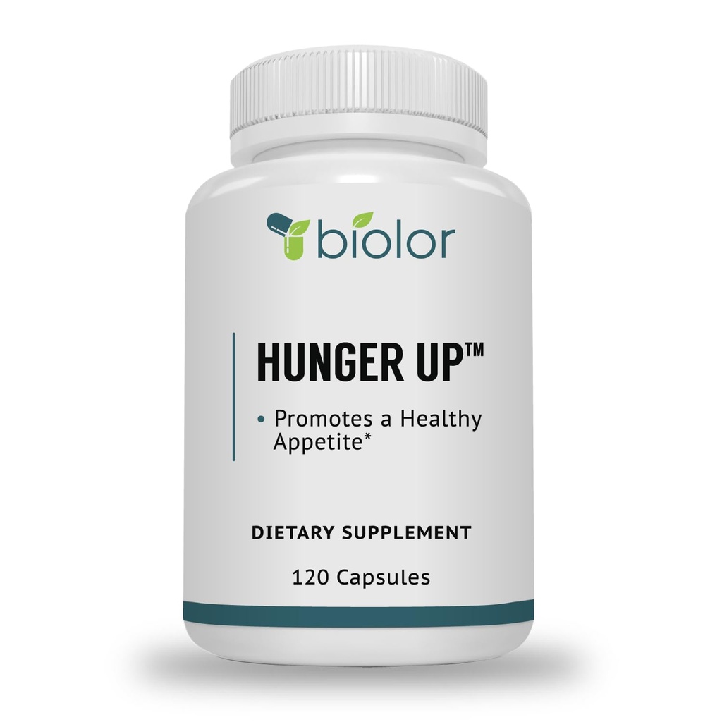 HungerUpTM - Appetittstimulant (med ingen kunstige fyllstoffer) - Effektiv vektforsterkningspiller med Fenugreek ekstrakt for å øke aptiten og få vekt