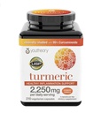Youtheory Turmeric Curcumin Supplement med svart pepper bioperin, kraftige antioksidant egenskaper for felles og sunn inflammasjon støtte 2250 MG 210 kapsler