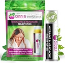 Migrain Relief og hodepine Relief Balm Stick Roll on – 100% organisk herbal Balm – rask relief fra hodepine, megrain, Stuffy Nese Congestion, Hals Tension – Ingen bivirkninger Vapor Rub