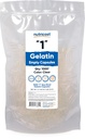 Nutricost Tom Capsules Gelatin Størrelse 1-1000 Clear Tom '1' Gel Capsules - Kosher, Ikke-GMO, Soja Gratis, Glutenfri