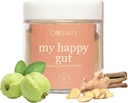 cosmix My Happy Gut, for forbedret Digestion, Bloating & total Gut Helse, Naturlig, Plant-basert Superfood Blanding, Gjører Upto 40 Serveringer, Lagt Sukker, Vegan 50 G (Pack of 1) Brun