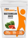 BulkSupplements.com Vannmelon Juice pulver - fra vannmelon frukt, frukt pulver, hydasjon supplement - 700 mg per servering, 100g (3,5 oz) (pakke av 1)