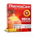 ThermaCare Heat Wraps for Neck & skulder smerte relief - bærbare kles varmeputer med 16-timers terapeutisk varme - Drug-free Muscle & Joint Soothing Patches - Stor - 11-land