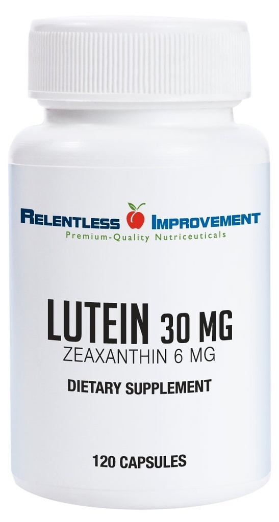 Høy styrke 30mg Lutein Plus 6mg Zeaxanthin 120 Vege-Capsules Naturlig Marigold ekstrakt for øye helse Ingen fyllstoffer 100% aktiv materiale