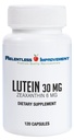 Høy styrke 30mg Lutein Plus 6mg Zeaxanthin 120 Vege-Capsules Naturlig Marigold ekstrakt for øye helse Ingen fyllstoffer 100% aktiv materiale