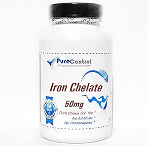 Jern Chelate 50 mg // 200 kapsler // ren // ved renkontroll kosttilskudd