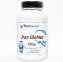 Jern Chelate 50 mg // 200 kapsler // ren // ved renkontroll kosttilskudd