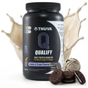 Cookies & Cream Protein Powder. 25g Protein Shake Powder for Post Workout Recovery, Smoothie & Baking. Gluten- og sukkerfri, høykosher, aminosyrer (5,5 g BCAA, 2,7 g leucin), 23 serveringer