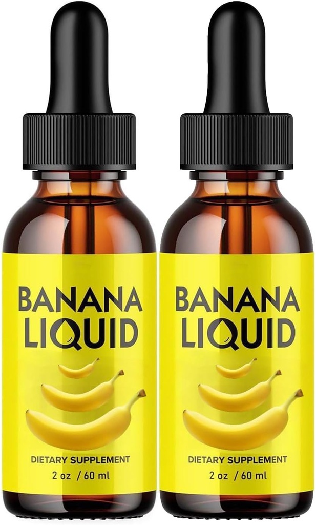 Banan Supplement flytende opprinnelig 60 ml Banan ekstrakt flytende for kvinner Gut helse 2 pakke