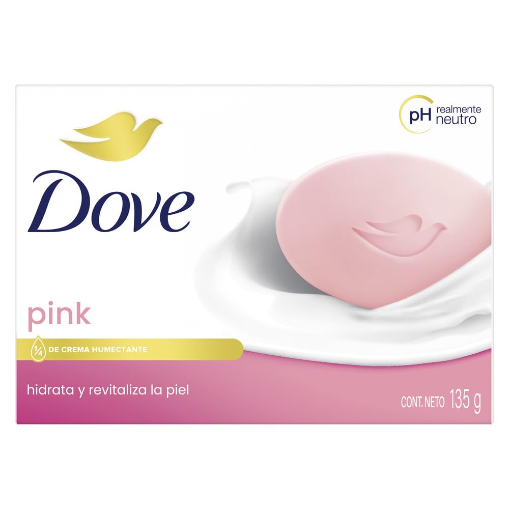 Dove Soap Pink/Rosa 4.75 Ounce / 135g, 4.75 F Ounce