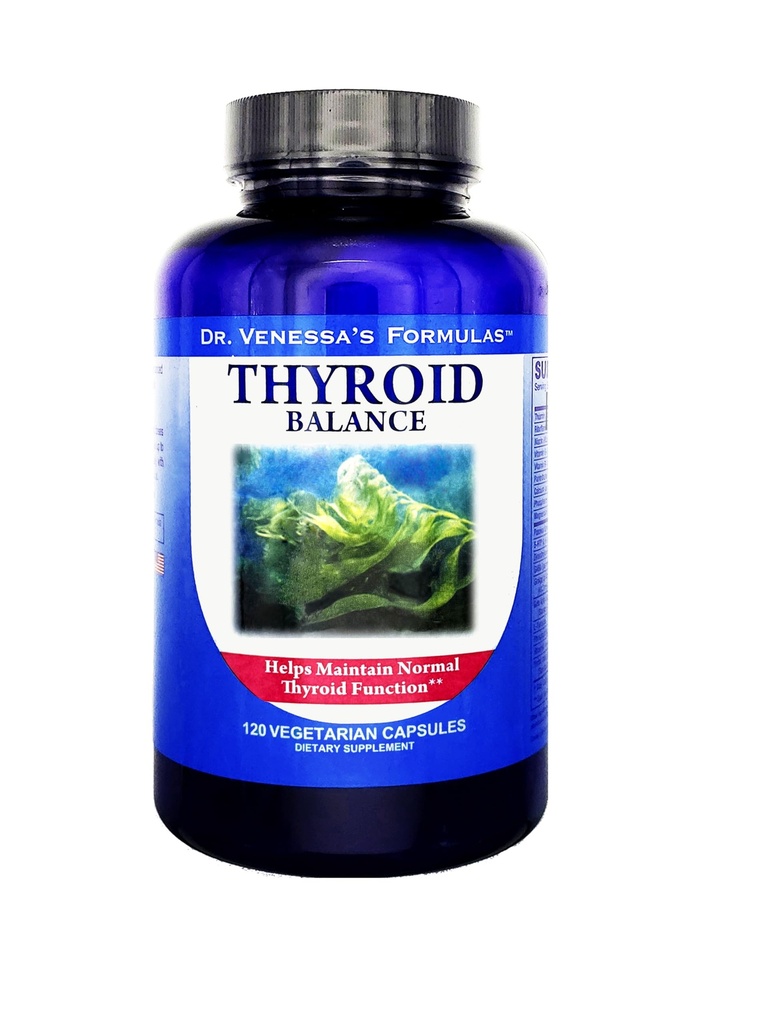 Dr. Venessa’s FormulasTM Thyroid Balance 120 Vegetariske kapsler