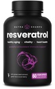 NutraChamps Resveratrol Supplement, Ekstra styrke formel for sunn aldring, immun støtte, 60 Vegan Capsules med Trans-Resveratrol, Grønn Te Leaf, Acai Berry & Grape frø ekstrakt
