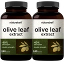 2 Pakke Olive Leaf Extract 30000mg, 480 Totale kapsler | 40% Active Oleuropein, 50:1 Herbal Ekvivalent – rik på polyfenol og flavonoide antioksidanter for immun- og hjertehelse – ikke-GMO