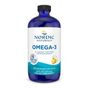 Nordic Naturals Omega-3, Lemon Flavor - 16 oz - 1560 mg Omega-3 - Fish Oil - EPA & DHA - Immunstøtte, Hjerne og hjertehelse, Optimal velvære - Ikke-GMO - 96 Serveringer
