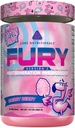 Core Nutritionals Fury V2: Pre-workout pulver for å maksimere ytelsen i Gym W/Zum-XR® koffein, L-CItruline og Alpha GPC (40 Scoops) (Fun SweetsTM Cherry Berry)