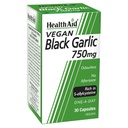 HealthAid svart hvitløk 30 Vegicaps 750 mg