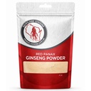 Rød Panax Ginseng pulver med naturlige Ginsenosider (4 oz) - støtter sunn energi, vitalitet, humør og mer, koreansk Panax Ginseng rotpulver for smoothies, kaffe eller drikke (1 pakke)