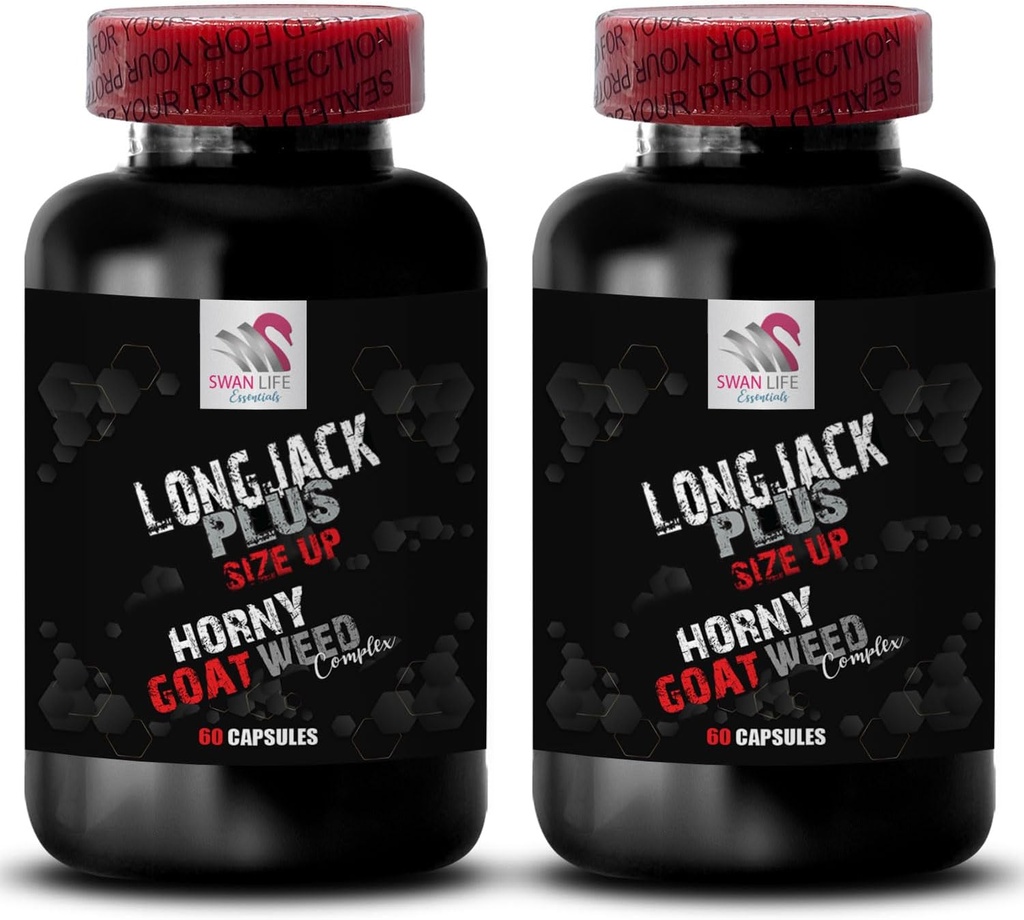 Øke størrelse og lengde - LongJack STORLE UP (MALE ENHANCEMENT FORMULA) - Tongkat ali - tongkat ali for menn - tongkat ali for menn 400mg - longjack tongkat ali for menn - tongat ali - 2 flasker 120 Cap