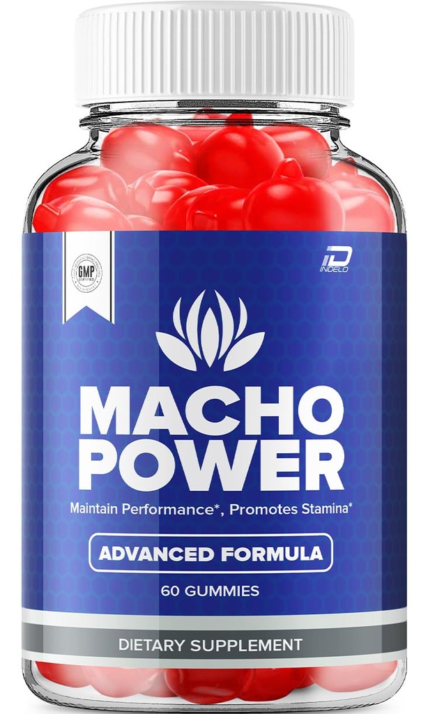 Macho Power Gummies for menn – MachoPower Mann Gummies Alt-Naturlig Supplement, Power Macho Gummies Anmeldelser (1 Pack - 60 Gummies)