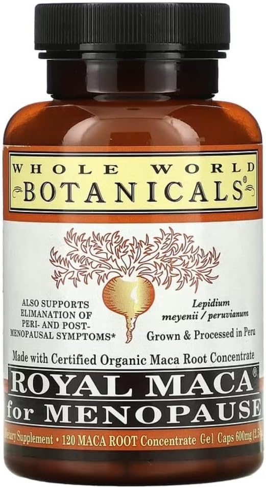 Hele verden - Royal Maca 120 Gel Caps - Menopause Støtte