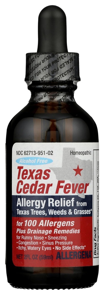 PROGENA Allergena Texas Cedar Feber (2 Fl Ounce, voksen)