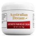 Australian Drømme Arthritis Smerte Relief Cream - Soothing & Ikke-Greasy - Kraftig Topic Arthritis Smerte Relief - God for muskelsmerter eller ledd - 4 oz Jar