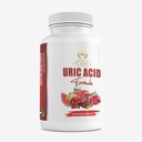 Generisk urinsyrepiller - URIC Acid Complex - Lavere urinsyre Supplement, urinsyrepiller, Melk Thistle, Celery Seed Extract Organic, Cranberry, Pomegranat og Turmeric - 1 flaske 60 Kapsler