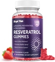 Liposomal NAD Resveratrol Supplement Gummies 1200mg med NAD+, Quercetin, TMG, Pterostilbene, Rødvinekstrakt, Antioksidant, Sunn aldring, Cellular Repair, Energi, Hjernefunksjon - 60 Gummies