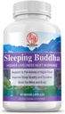 Herbal kinesisk medisin kosttilskudd for søvn kvalitet og varighet, sove Buddha HERBALS, stille sinnet og kroppen, 60 kapsler