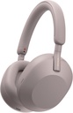 Sony WH-1000XM5 Premium støy Avbryt trådløse hodetelefoner, Auto NC Optimizer, 30-timers batteri, Alexa stemmekontroll, røyk rosa