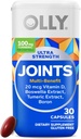 OLLY Ultra Joint Softgels, Boswellic Extract, Turmeric, Vitamin D, Bor, 30 dagers forsyning - 30ct