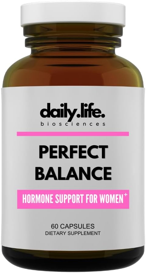 Perfekt balanse: Hormone Supplement for kvinner - naturlig støtte for PMS, Menopause, Perimenopause, PMDD