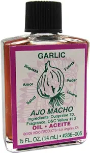 Indio produkter hvitløk olje 1/2 fl. oz.