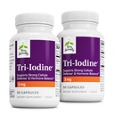 Terry Naturally Tri-Iodine - Dietary Supplement for Breast & Prostate Health Support - Healthy Thyroid Function Supplement Aid - 3 mg, 90 Capsules, 2 Pack