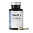 LES Labs GABA Helse – rolig sinn og avslapping, Stress Relief, nevrotransmitter støtte og dyp søvn – GABA, Taurin, Passionflower, Skullcap, L-Theanine & Magnesium – Ikke-GMO Supplement – 90 Kapsler