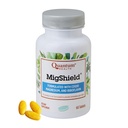 Quantum helse MigShield Magnesium Supplement med Riboflavin & CoQ10 hjelper fremme riktig funksjon av hjerne hjerte og muskler daglige ernæringsmessige essenser for kvinner og menn - 60 tabletter