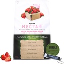 Syntrax Native Whey Protein Isolate - Kosher & Halal, Laktose & Glutenfri - Naturlig Strawberry Cream Flavor - 2 pund - med Keychain